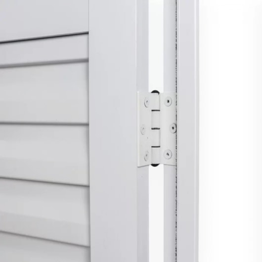 Porta De Giro Para Esquerda Soft Aluminio Branco MGM 210x80cm - Imagem principal - c8035315-d9eb-4625-aa54-4fdd7a226f37