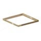 Porta Grelha Elleve Quadrada Gold Linear Acessórios 10x10cm  - 3ba27381-6c4b-4ba5-8d31-44e06c043259