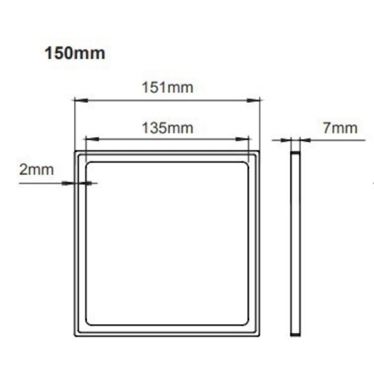 Porta Grelha Elleve Quadrada Gold Linear Acessórios 15x15cm - Imagem principal - 2105044e-f5a9-4f15-9e36-ce2a3f1c4f9d