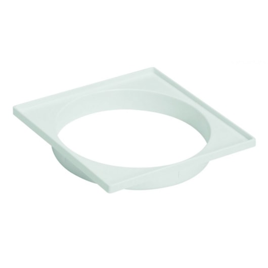 Porta Grelha Quadrada 100mm N14 Branco Amanco - Imagem principal - fc750655-73cf-4cff-8fad-e61158151d52