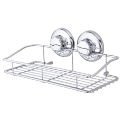 Porta Objetos Inox Com Ventosa Astra