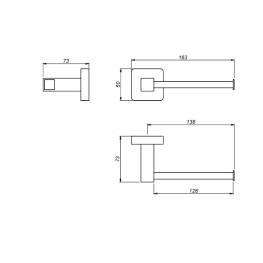 Porta Papel 2010 C65 Black Meber - Imagem principal - cc1823ff-d67b-4f31-bf90-54d6746bc62a
