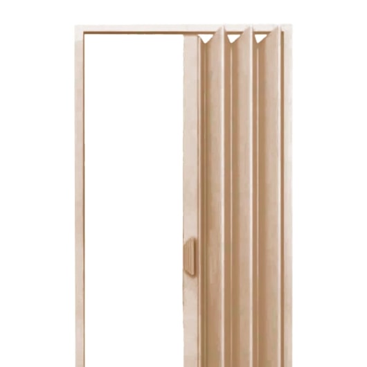 PORTA SANFONADA DE PVC 70CM BEGE FORTLEV - Imagem principal - 44400387-7545-4ca1-8e13-3bfa6cdae88b