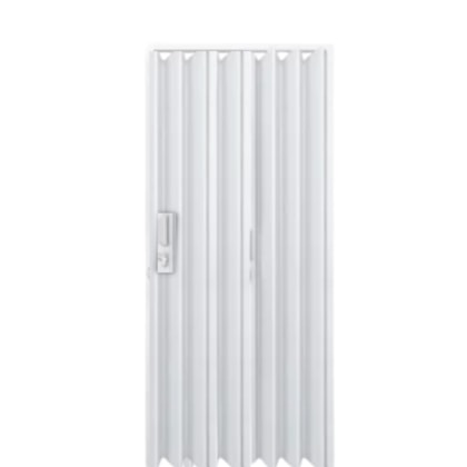 Porta Sanfonada De Pvc 70cm Branco Fortlev