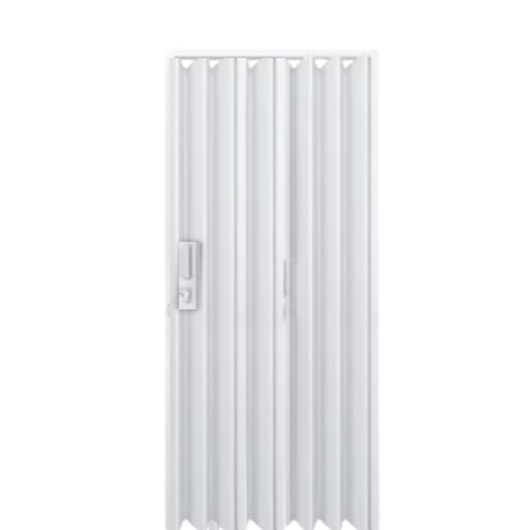 Porta Sanfonada De Pvc 70cm Branco Fortlev - Imagem principal - 23af1cd3-5971-40ed-a578-51ba893d4412