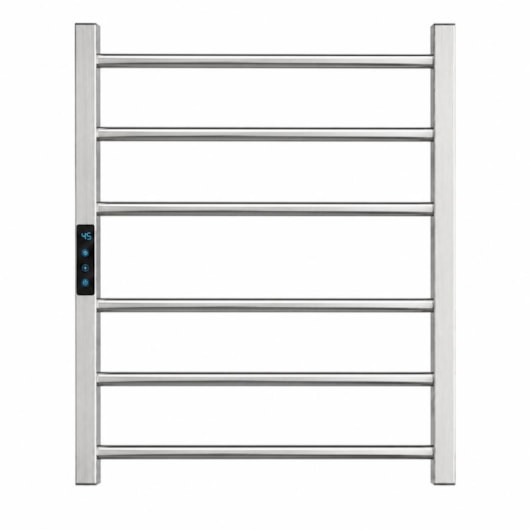 Porta Toalha Aquecido Titan Clean Digital Inox Polido com Fio Bivolt Esquerdo Thermo - Imagem principal - a3636f8a-ce33-4f44-9abe-325601089f86