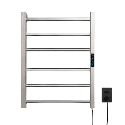 Porta Toalha Aquecido Titan Digital Inox Polido com Cabo Bivolt Direito Thermo - Imagem principal - f9d17066-8d73-4f1d-a099-7981755390da