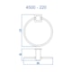 Porta Toalha Argola 4500 Bella 220 Champanhe Fani - e7e90dc9-3a84-4f47-ad49-b8951bcb2716