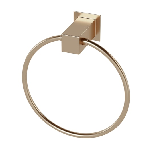 Porta Toalha Argola 4500 Bella 220 Champanhe Fani - Imagem principal - 2e92955c-4cd4-495f-8cf7-2df253fbc5ec