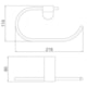 Porta Toalha Argola Like 2050 C78 Cromada Loren - f0aedf8a-6f0b-49fe-80ce-cd443c0ae906