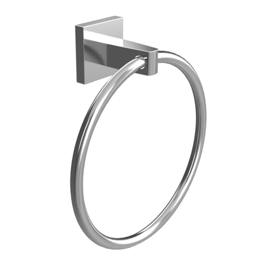 Porta Toalha Argola Vite Cromado Romar - Imagem principal - 0b3d8220-9708-46dd-9a63-837db3e749ce