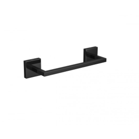 Porta Toalha Barra Clean Black Noir Deca 20cm - Imagem principal - 219b23f7-965b-4b5e-bd2b-72b101bf4433