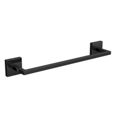 Porta Toalha Barra Clean Black Noir Deca 30cm - Imagem principal - 52543d2a-192f-4995-9a02-96a1281a13df
