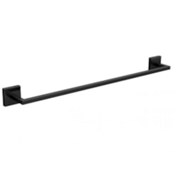 Porta Toalha Barra Clean Black Noir Deca 50cm