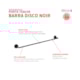 Porta Toalha Barra Disco Black Noir Deca 60cm - 91ebf6ba-0678-4959-b49a-c78139e6452f