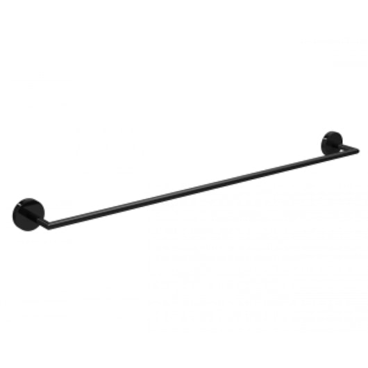 Porta Toalha Barra Disco Black Noir Deca 60cm - Imagem principal - 98d6bca8-8278-4160-a333-b327e037451f