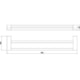 Porta Toalha Barra Duplo Like 2042 C78 Cromada Lorenzetti - a15a600d-c24f-49d6-862b-de327a93a645