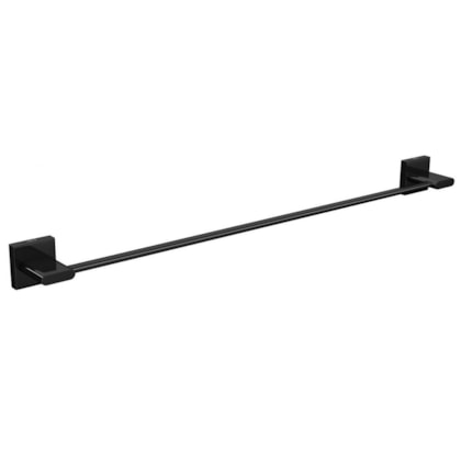 Porta Toalha Barra Polo Black Noir Deca 50cm