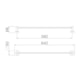 Porta Toalha Barra Square 59cm Cromada Docol - e27d863f-1964-440a-83a8-f8b941ab407b