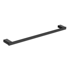 Porta Toalha Black Matte Lexxa 60cm