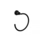 Porta Toalha De Argola Slim Black Matte Deca - 544ba646-37fe-4017-b652-9d617717c8db