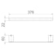 Porta Toalha De Rosto Flat Cromado Docol - 771ea490-abb1-4649-acaa-1cffd4faab37