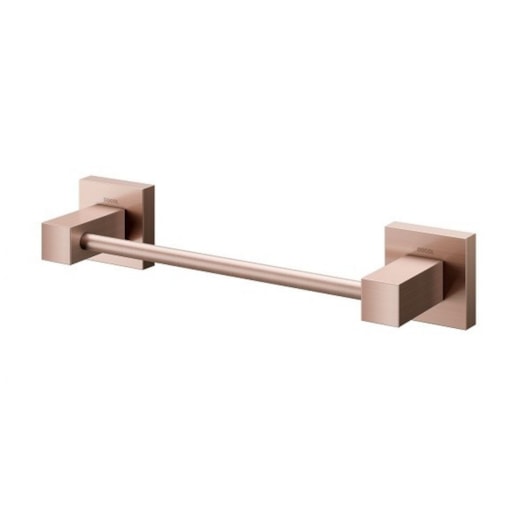 Porta Toalha De Rosto Square Cobre Escovado Docol - Imagem principal - 605869cf-4502-40f1-91bc-882da88ec0fa