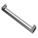 Porta Toalha Duplo 67,6cm Flat Grafite Escovado Docol - 607940b7-26a3-4623-bd20-4aded1d9584b