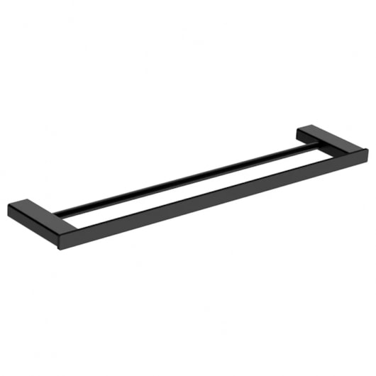 Porta Toalha Duplo Black Matte Lexxa - Imagem principal - 8d79defd-9833-40c4-ae57-b952a4083cd1