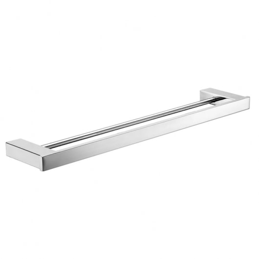 Porta Toalha Duplo Cromado Lexxa 60cm - Imagem principal - ed2d63ad-d84c-4382-8e38-6a0324b5b3c9