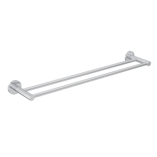 Porta Toalha Duplo Soho Cromado Deca - Imagem principal - 53674ae3-5c8f-491a-8136-f6cb4140460f