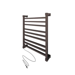 Porta Toalha Elétrica Bilateral e Bivolt Luxo Cobre Escovado Thermo