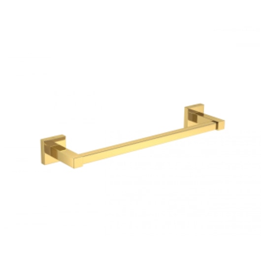 Porta Toalha Quadratta Gold Deca 30cm - Imagem principal - d79ee11d-e4b0-4b6e-8653-42f50ff2b2ff