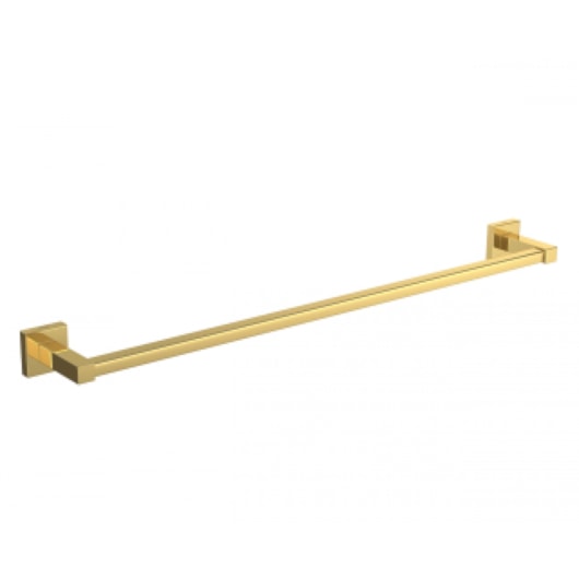 Porta Toalha Quadratta Gold Deca 60cm - Imagem principal - e524089b-147b-4f9c-9881-bedec1fa057c