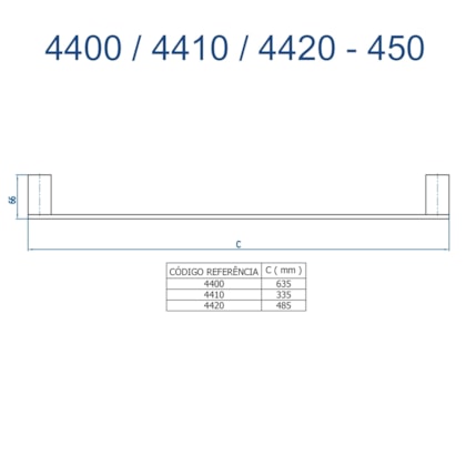 Porta Toalha Reto Curto Horus 335mm Ouro Velho Fani