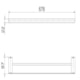 Porta-toalhas Duplo 67,6cm Flat Docol Níquel Escovado - 5ca0991a-ad70-4774-ade8-66632dfb07e4