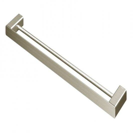 Porta-toalhas Duplo 67,6cm Flat Docol Níquel Escovado - Imagem principal - 3f6b9189-3cb8-4fff-8864-df981b02c899