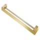 Porta Toalhas Duplo 67,6cm Flat Ouro Polido Docol - 169334e0-2fce-46ec-842a-386787f966ac