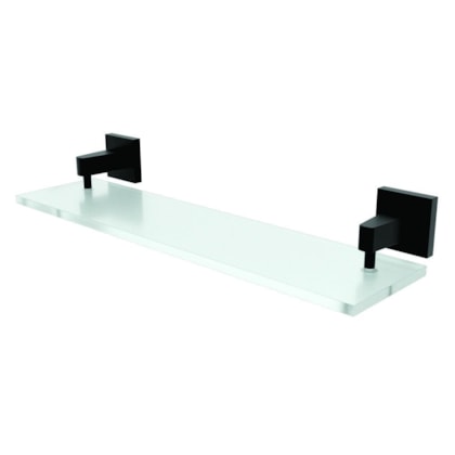 Prateleira c/Vidro Vite Black Romar