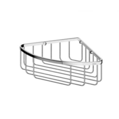 Prateleira De Canto Triangular Cromado Docol