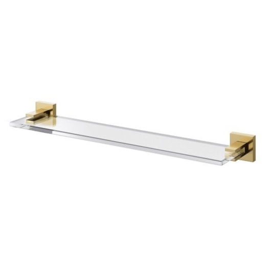 Prateleira Square Ouro Polido Docol - Imagem principal - 629fdbc7-b568-4c96-9a1f-4b6564d6ff7a