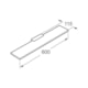 Prateleira Verso Cromado Roca 40cm - e852b268-5113-4b78-9873-291204c56704