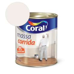 Pré Pintura Massa Corrida Branco 1.5kg Coral