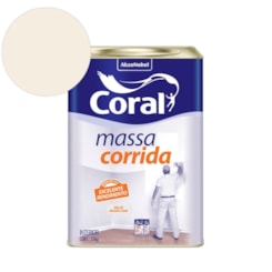 Pré Pintura Massa Corrida Branco 25kg Coral