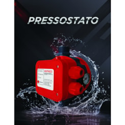 Pressostato Com Manômetro PS1100M Komeco