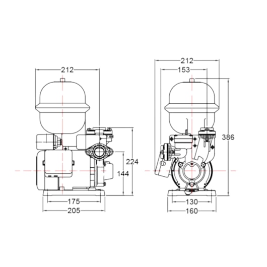 Pressurizador De Água TP820 G2 Bivolt Komeco - Imagem principal - a5266489-eb20-4763-af6e-99c75d8f0493