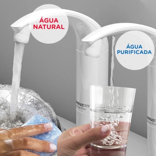 Purificador De Água De Parede Acqua Due Filtro Branco Lorenzetti - Imagem principal - 85477de0-fd38-40bd-8f22-e5de84e03675