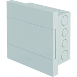 Quadro De Distribuição Liso Com Barramento e 08 Disjuntores Amanco