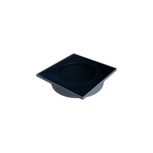 Ralo Automático Elleve Touch Black Matte 15x15cm Linear - Imagem principal - 575c7036-72b0-4772-99bb-9d597664f75b