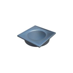 Ralo Automático Elleve Touch Escovado 15x15cm Linear